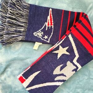 Forever Collectibles NFL New England Patriots Knit Scarf - Red, Blue, White -